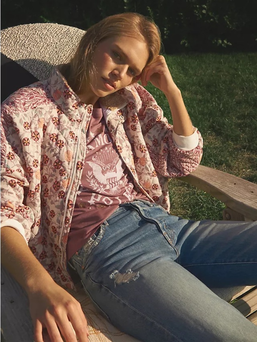 Anthropologie Gayla Quilted Jacket